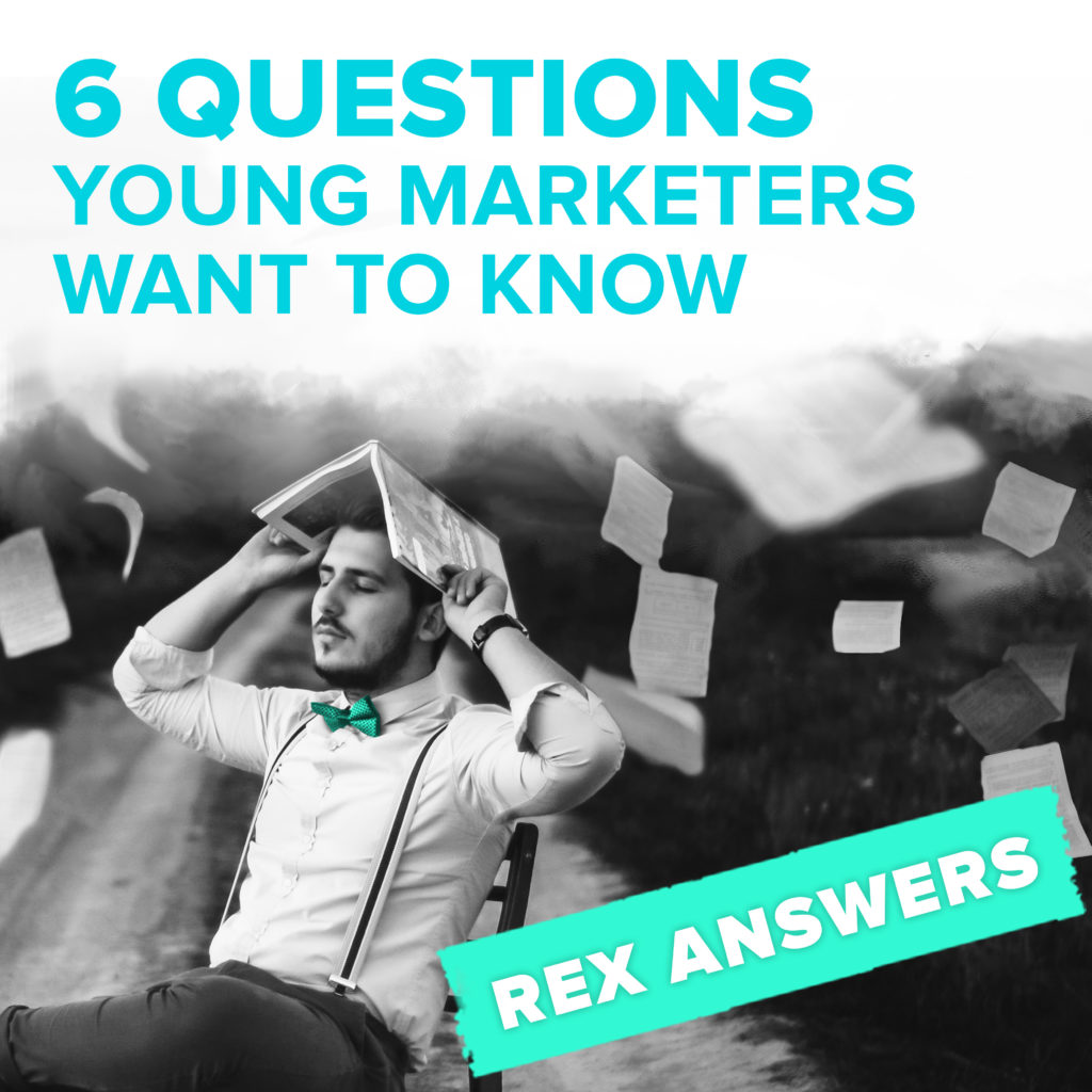 title image for blog post: 6 questions young marketers want to know