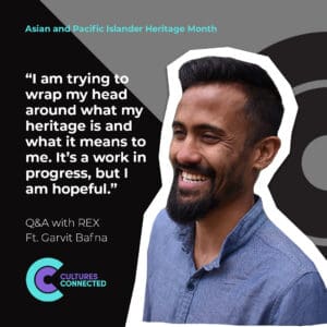 Garvit Bafna in Asian and Pacific Islander Heritage Month Q&A graphic