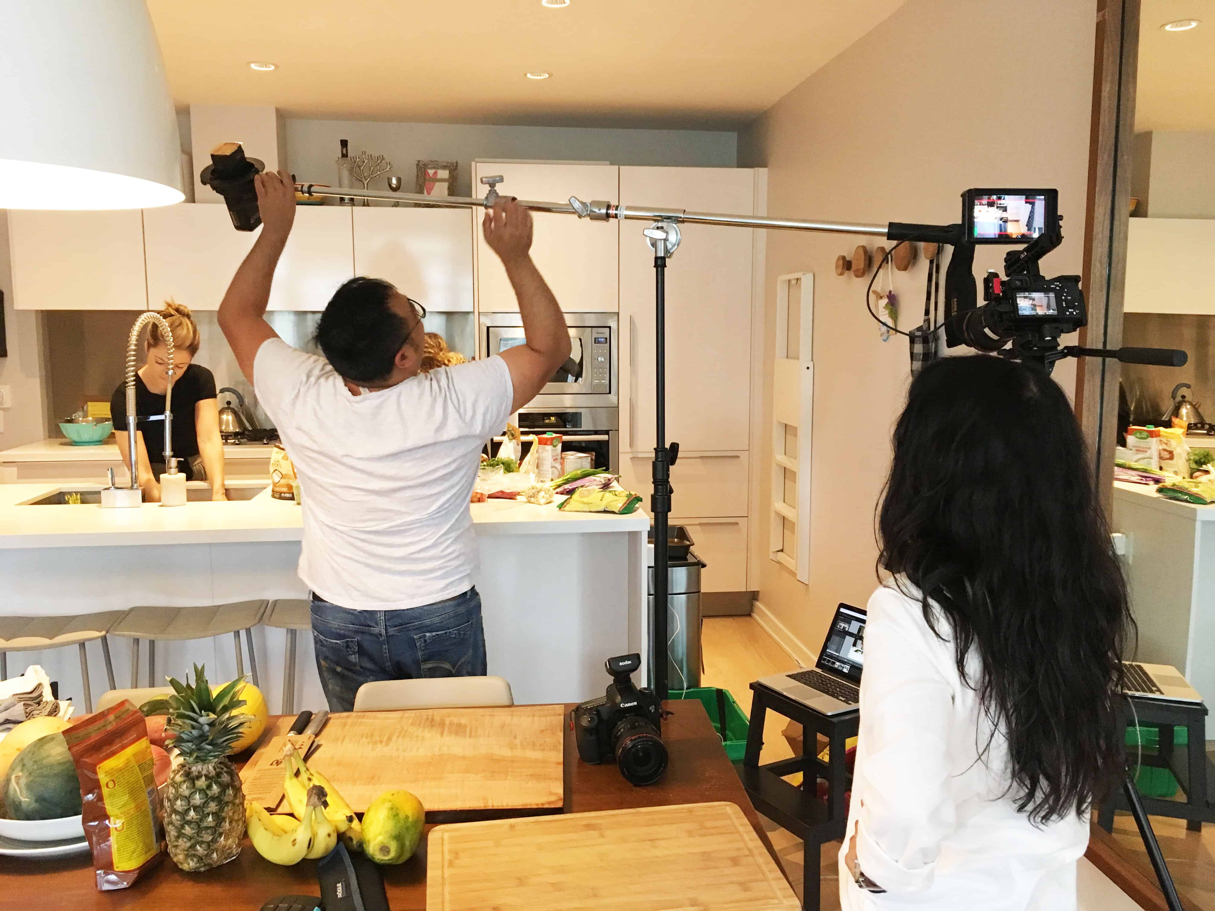 The REX Agency | Behind the Scenes: Fresh In Your Fridge Photoshoot -  Image Name 