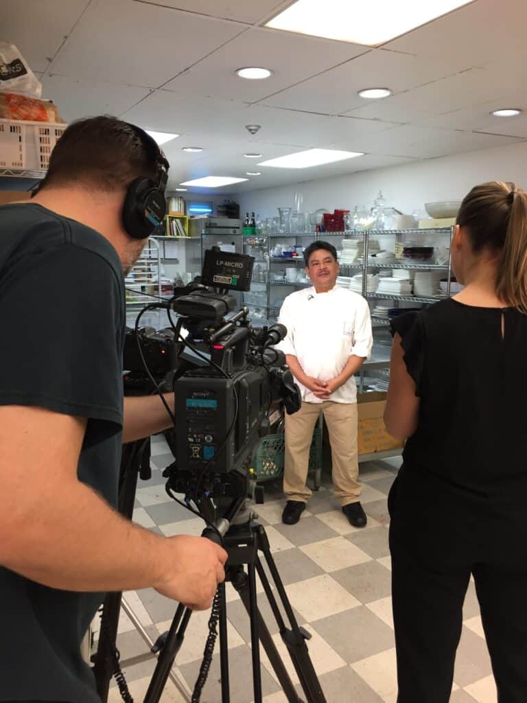 The REX Agency | Behind the Scenes: Emelle’s Catering 20-year Anniversary Campaign Video - Photo 2019-03-21, 2 56 48 PM
