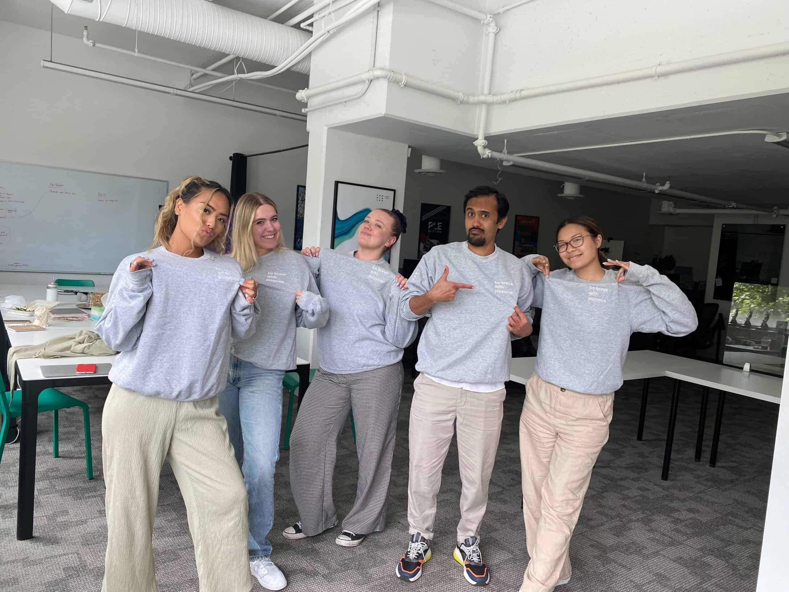 The REX Agency | Cheers to 5.5 years of Melissa, Farewell! - REX Swag Sweatshirt