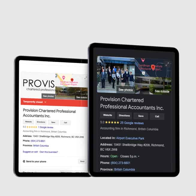 The REX Agency | Provision CPA - provisioncpa-google